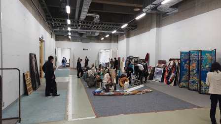 作業日誌 第59回日本現代工芸美術展作品搬入業務 谷中田美術作業日誌