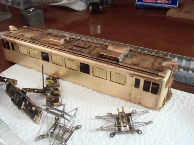 16番 鉄道模型社 ED71 二次形の整備 その1 : 新湘南電鐵 横濱工廠3