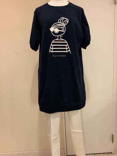 着丈長めtシャツ Eau Claire Dolce Vita