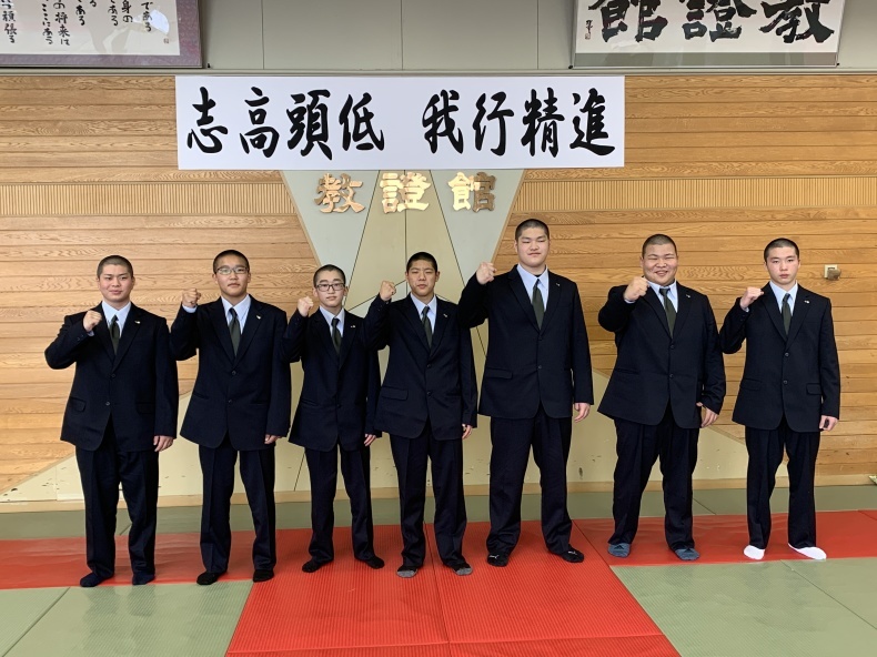第64回入学式 7名の新入部員が入学しました 旭川龍谷高校 柔道部 公式ブログ 第64回入学式 7名の新入部員が入学しました 旭川龍谷高校 柔道部 公式ブログ