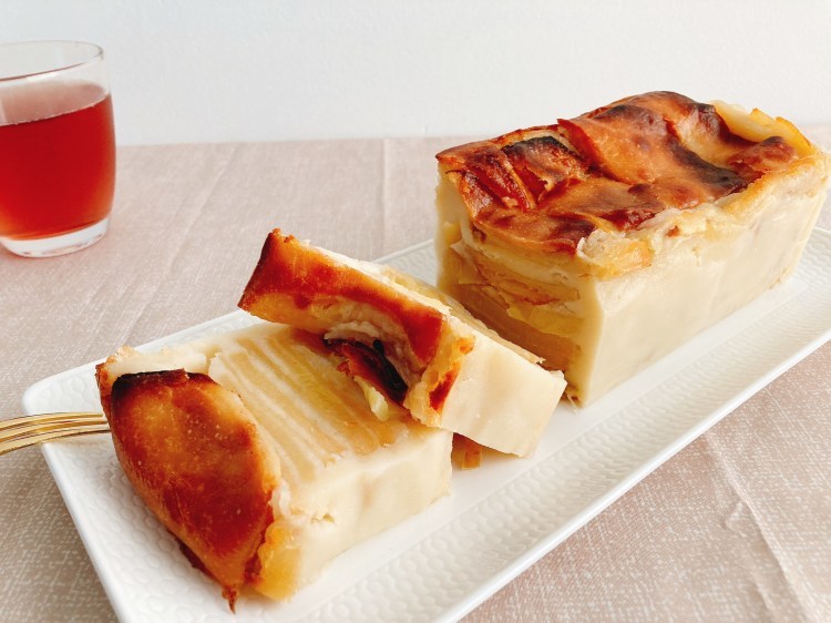 【ヘルシー】断面が美しいフランス発のりんごケーキ!米粉ガトーインビジブルの作り方・レシピ【スイーツ】_c0405952_20512830.jpg