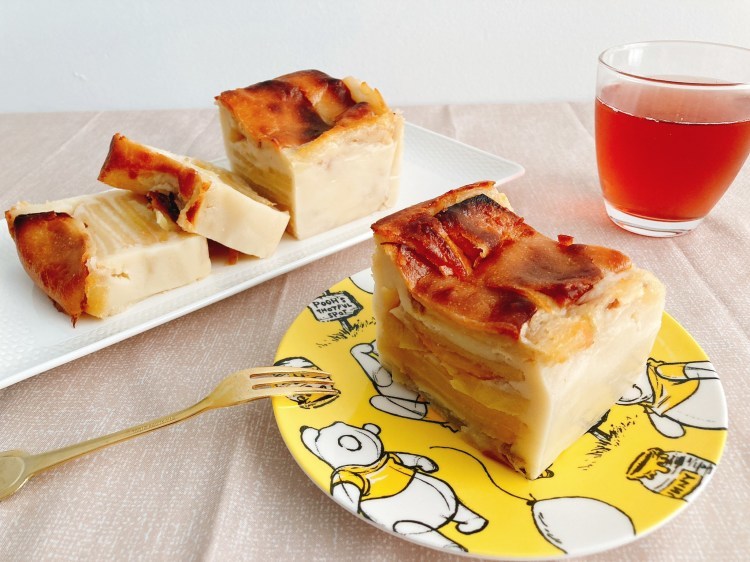 【ヘルシー】断面が美しいフランス発のりんごケーキ!米粉ガトーインビジブルの作り方・レシピ【スイーツ】_c0405952_20534530.jpg