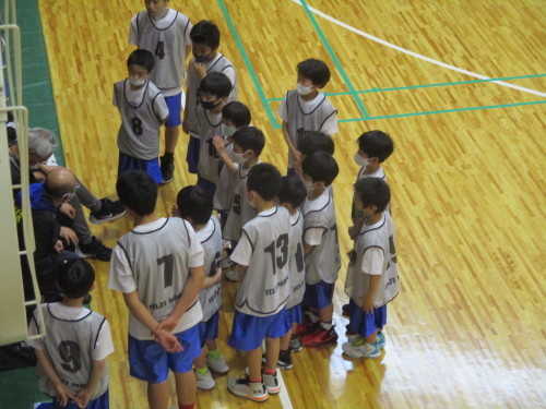 練習試合 日出ミニバスケットボール