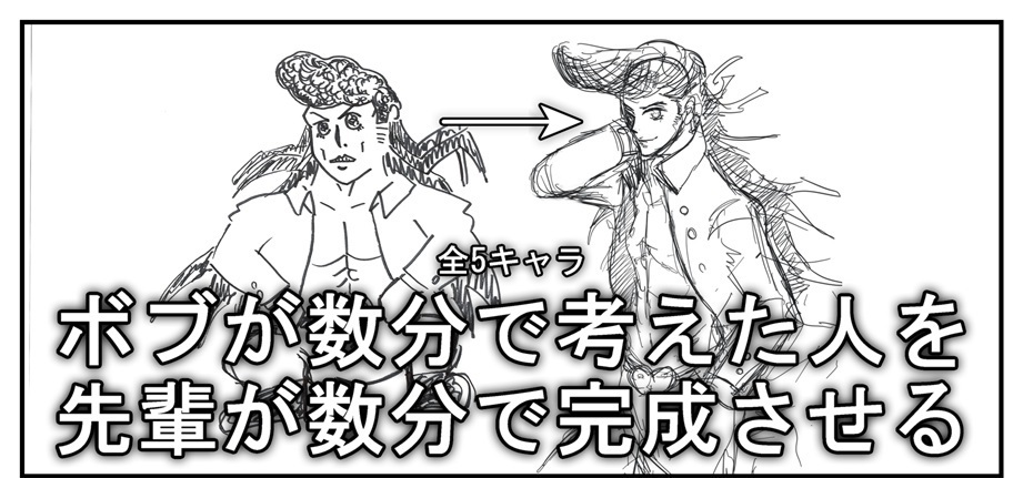 第2回 ボブが数分で考えたキャラをチャペル先輩が数分でカッコよく描く 全5キャラ Bob Expo 第2回 ボブが数分で考えたキャラをチャペル先輩が数分でカッコよく描く 全5キャラ Bob Expo
