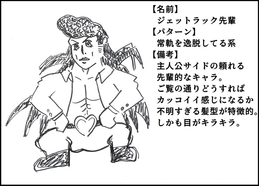 第2回 ボブが数分で考えたキャラをチャペル先輩が数分でカッコよく描く 全5キャラ Bob Expo