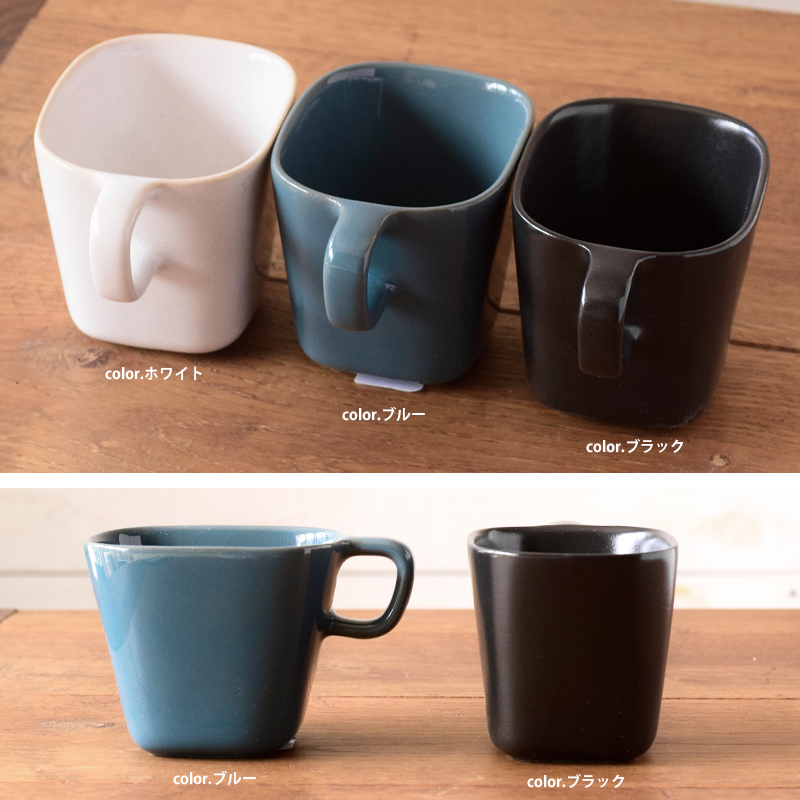 おすすめ☆【square pottery】日本製 スクエアポタリー マグ・プレート_f0318397_16434327.jpg