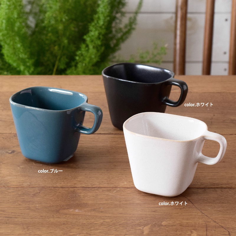 おすすめ☆【square pottery】日本製 スクエアポタリー マグ・プレート_f0318397_16434383.jpg