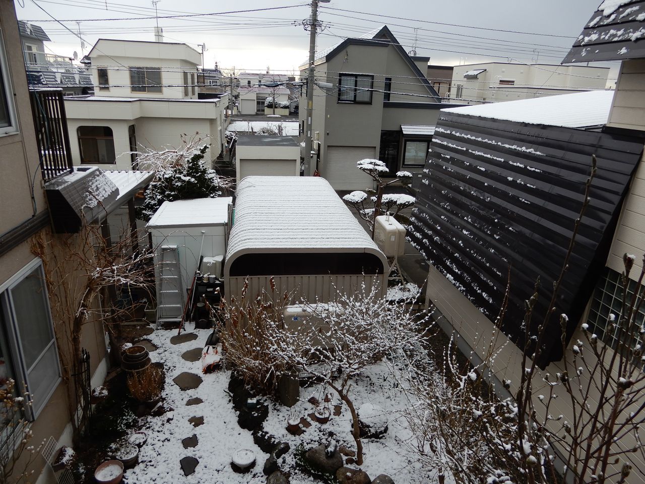 朝だけ戻ってきた冬景色_c0025115_21263584.jpg