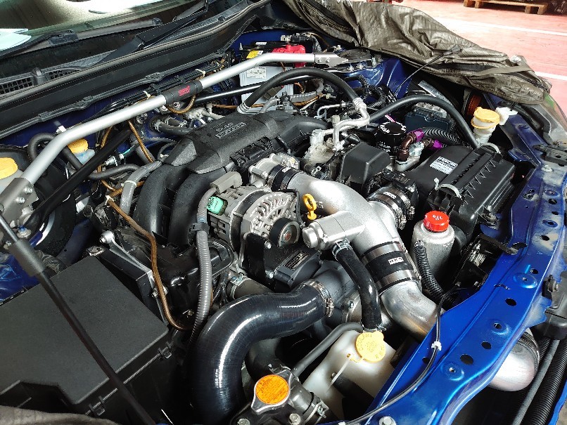スバルBRZにHKS GTⅡスーパーチャージャーを装着！ : HKSの直販店 HKS