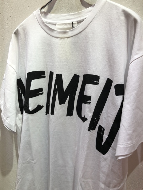 イタリア発「MEIMEIJ メイメイジェイ」新作ロゴTシャツ入荷です。_c0204280_12392732.jpg