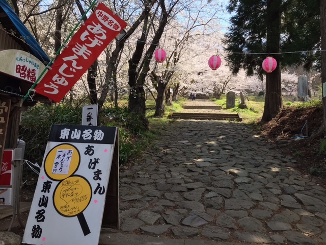 お花見名物 あげまんじゅう 中野市 東山公園 Kazの論理ィブログ 信州渋温泉 渋ホテル