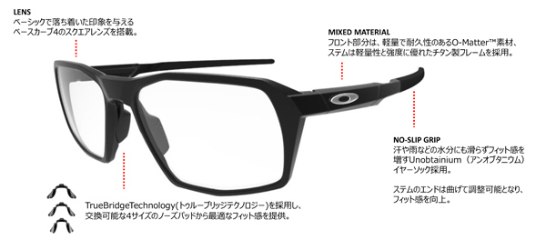 OAKLEY(オークリー)2021年新作トゥルーブリッジテクノロジー搭載パフォーマンスオプサルミックメガネフレームTENSILE(テンシル)発売開始！_c0003493_14371410.jpg