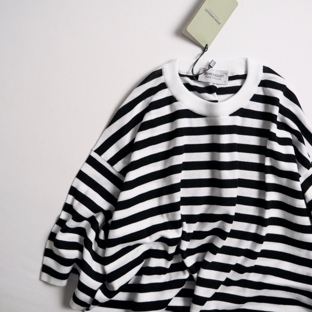 JOHN SMEDLEY \"S4470 STRIPED T-SHIRT CREW NECK SS\"_a0122933_20121344.jpg