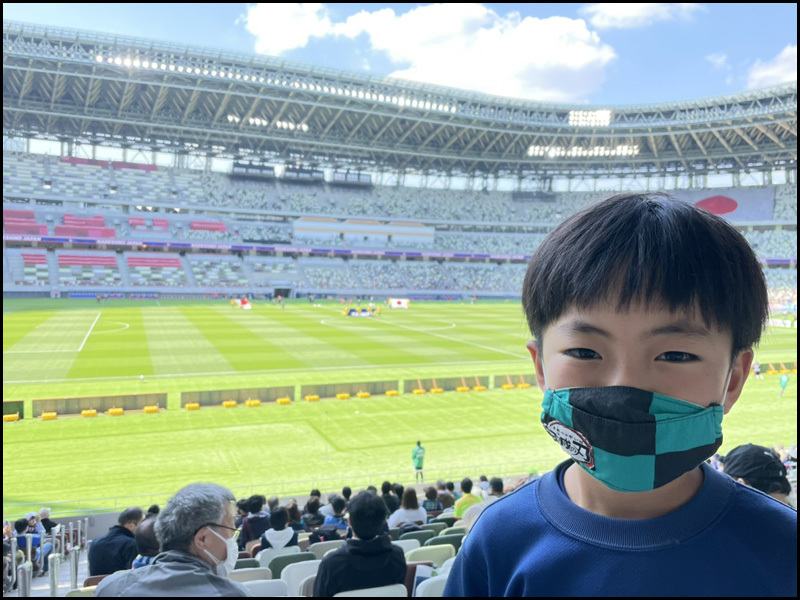 女子サッカー観戦 ラテンなおばさん