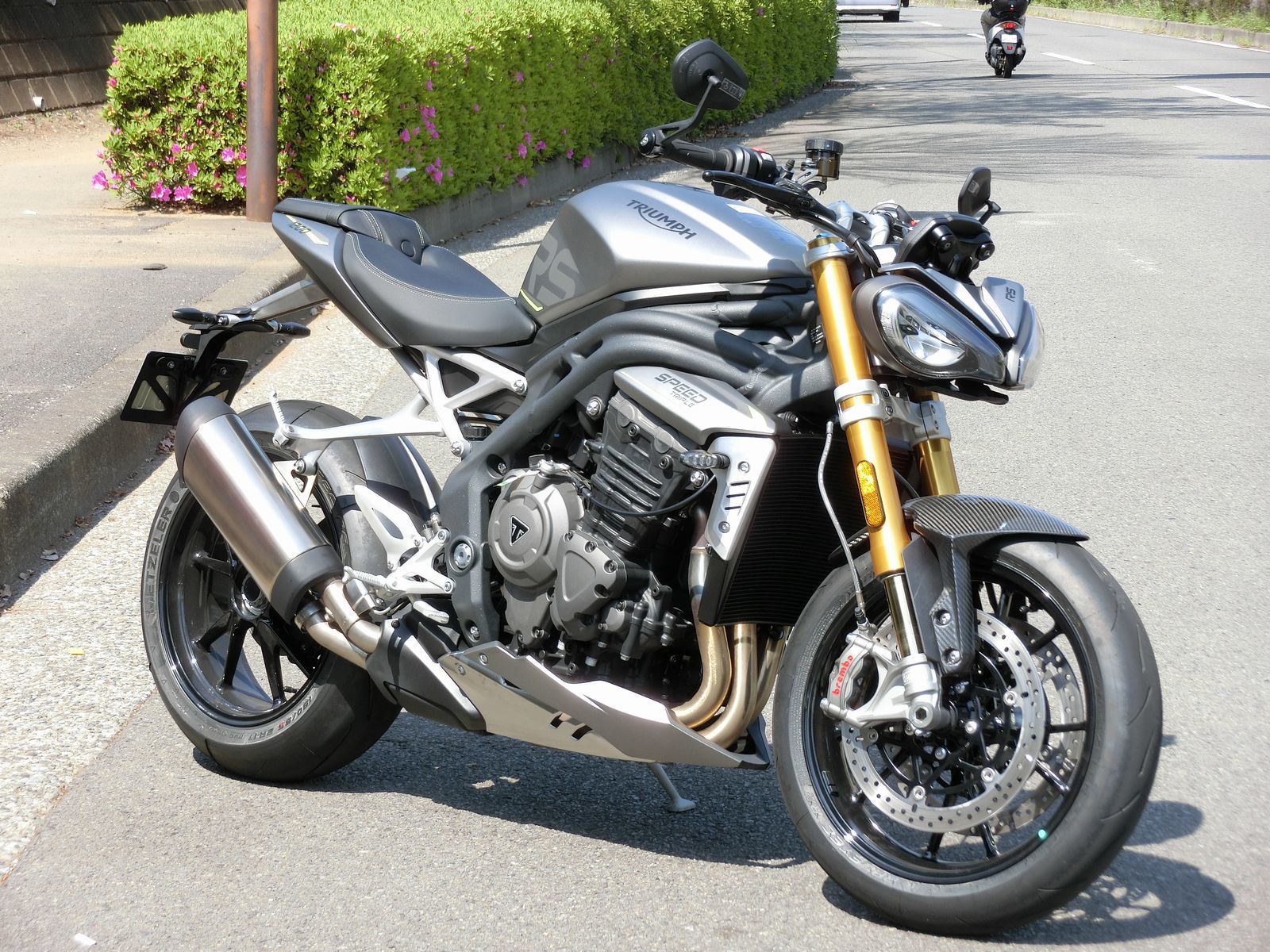 Triumph Speed Triple 1200 RS に乗ってみた : ばいく生活あれこれ