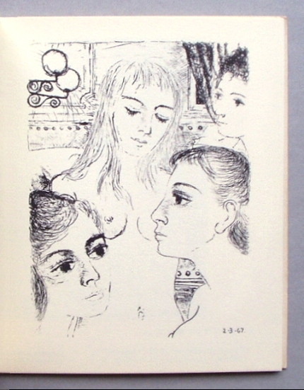 ポール・デルボーの素描と版画展の図録「Paul Delvaux Cahier No.2 Dessins et Gravures 1966-1969」  : ガレリア・イスカ通信
