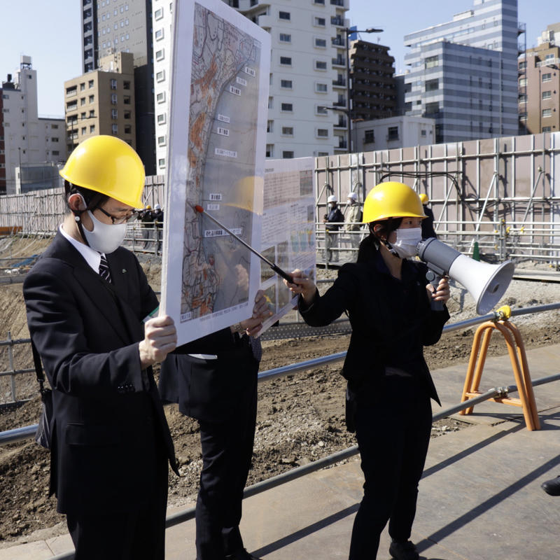 高輪築堤の見学会に参加_c0060143_16385518.jpg