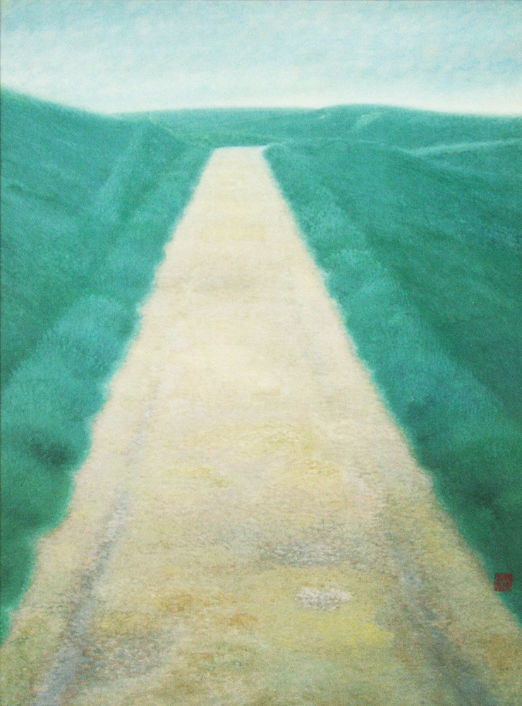 東山魁夷の「道」 : 一語一絵