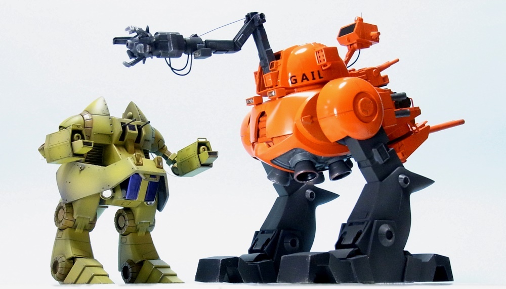 バンザイバンダイ ザブングル 1/100 ガバメント&カプリコ&オットリッチ バンザイバンダイ ザブングル 1/100 ガバメント&カプリコ&オット