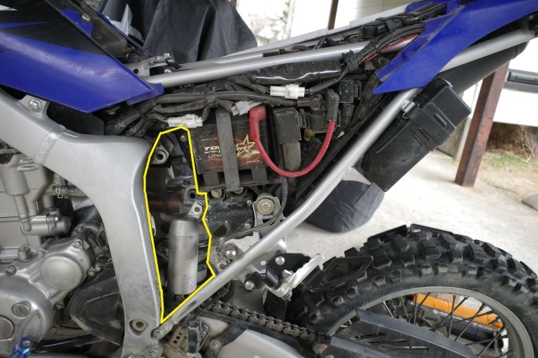 でぃ~あいわい! WR250Rのリアサスのスプリングを変える でぃ~あいわい! WR250Rのリアサスのスプリングを変える