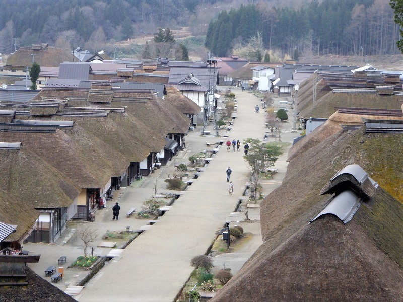 下郷町 なごり雪の大内宿散策と大川の塔のへつり ōuchi Juku In Shimogō Fukushima やっぱり自然が好き