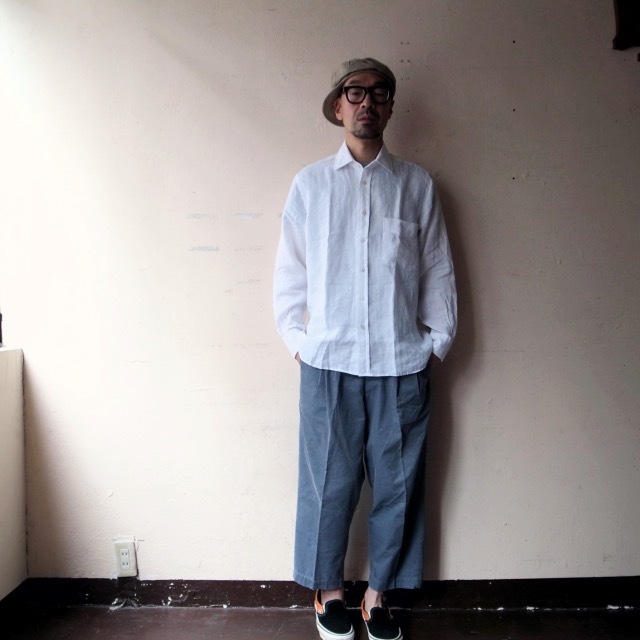 CORDINGS \"VINTAGE LINEN SHIRT\"_a0122933_19530073.jpg