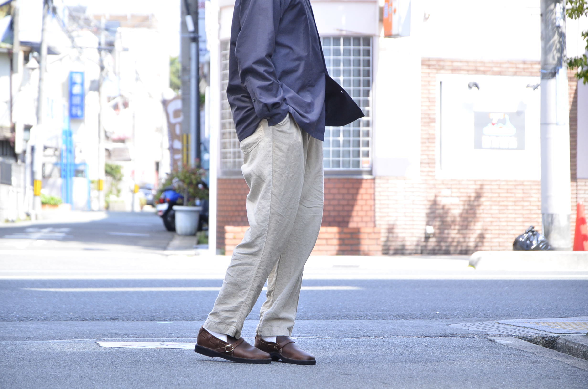 \"LAMOND \"<<BAND COLLAR SHIRTS >>STYLE ~TKB~_c0167336_18542875.jpg
