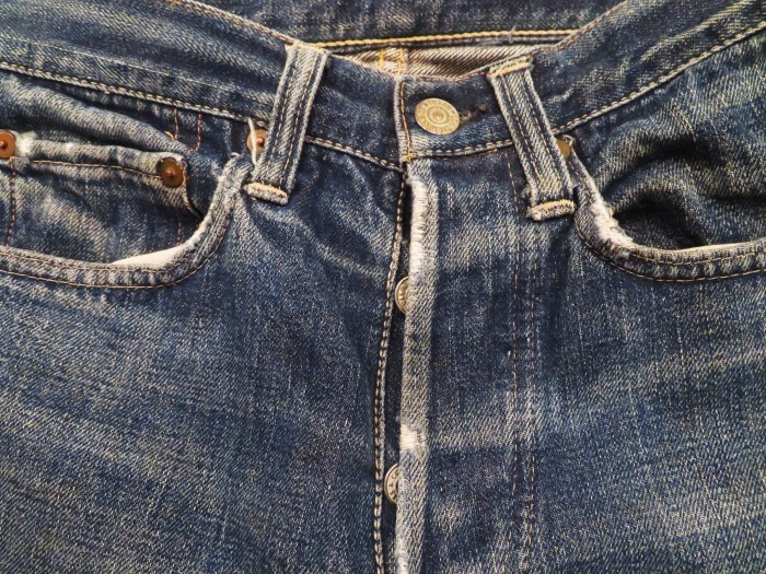 50's LEVI'S 503BXX Leather Patch 革パッチ ビーフジャーキー 50's LEVI'S 503BXX Leather Patch 革パッチ ビーフジャーキー