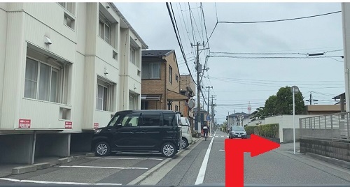 仮店舗へのルート_e0148776_19074684.jpg