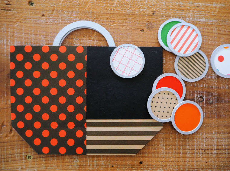 円切りカッターが楽しい 折り紙で丸いタグ作り 暮らしをつくるdiy スプンク