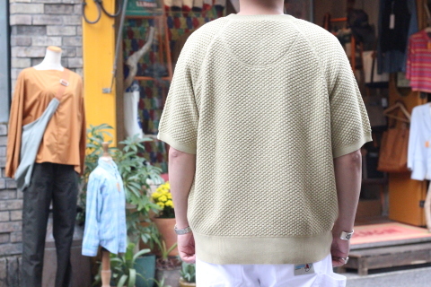 「ChahChah」 着心地良い \"CC HENRYNECK WAFFLE KNIT TEE\" ご紹介_f0191324_08014235.jpg
