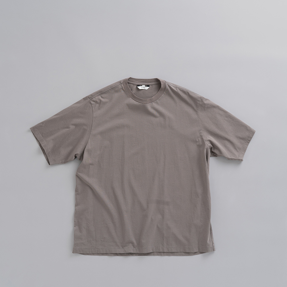 Kontor RELAXED T-SHIRT (GREY KHAKI)_d0120442_12482818.jpg