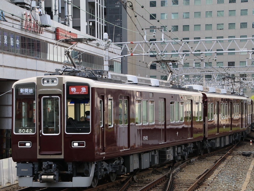 阪急8040系 8042F 神戸線 特急運用 : 人生・乗り物・熱血野郎