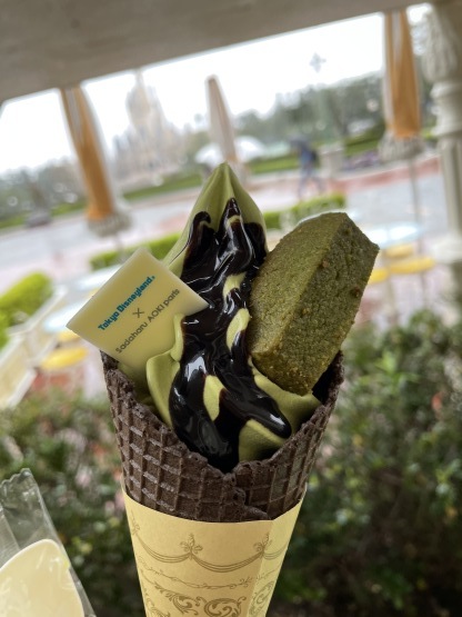 食レポ Sadaharu Aoki Paris スペシャルソフトクリーム抹茶 チョコ 東京ディズニーリポート 食レポ Sadaharu Aoki Paris スペシャルソフトクリーム抹茶 チョコ 東京ディズニーリポート
