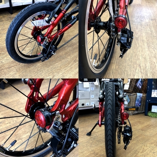 台湾発の小径車やレトロデザインの自転車におススメのライト入荷