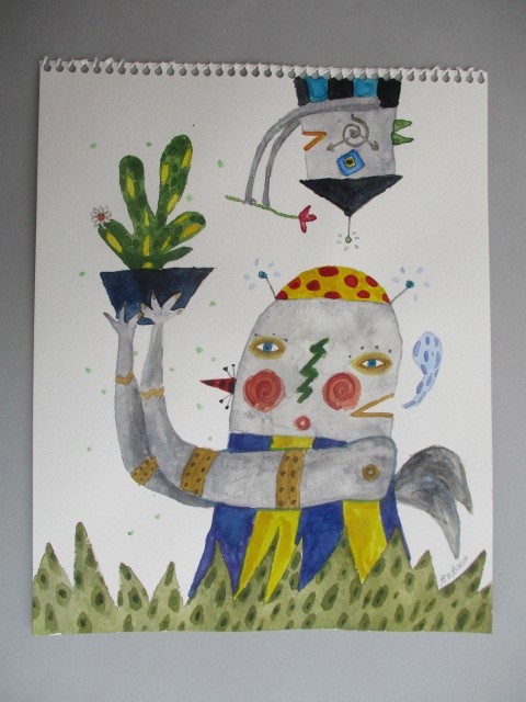 Be Happy展 少しでも明るく楽しい気持ちになる絵を描きたい ドングリマン絵画造形教室 Be Happy展 少しでも明るく楽しい気持ちになる絵を描きたい ドングリマン絵画造形教室