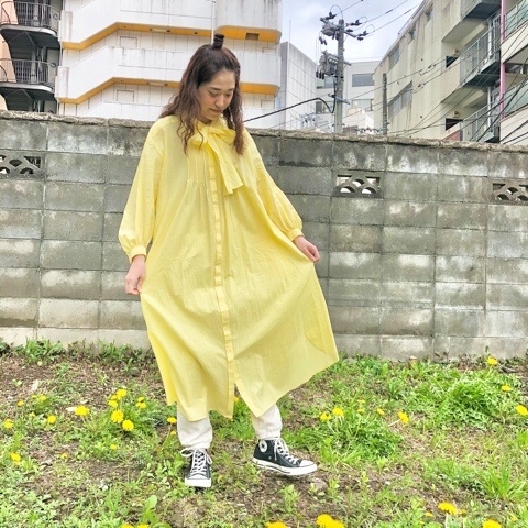 ICHI ピンタックワンピ新品BUNON アトリエドゥサボンPheeta