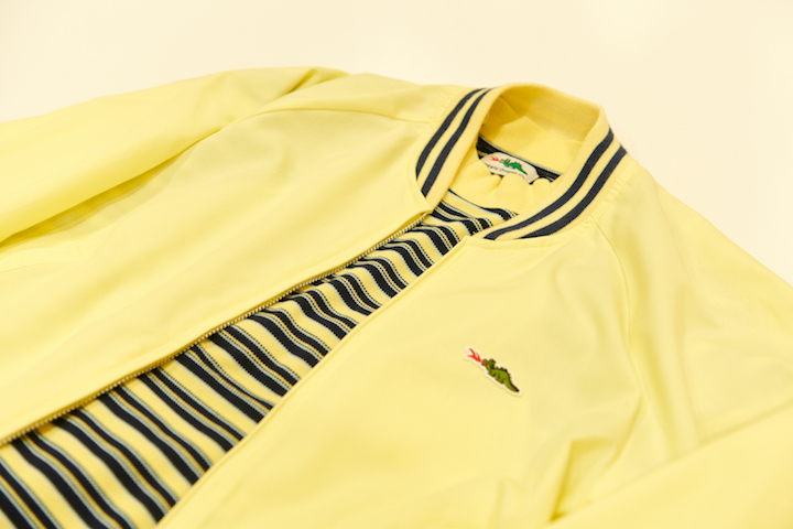 \"TENNIS JACKET LEMON+MOCK NECK SHIRT HOLIZONTAL YELLOW\"ってこんなこと。_c0140560_13340475.jpg