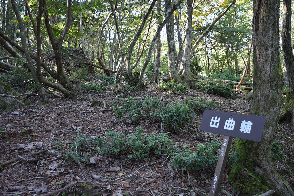 朽木城の詰城・西山城攻城記。 <前編> 登山口~南出曲輪~愛宕神社_e0158128_16393869.jpg