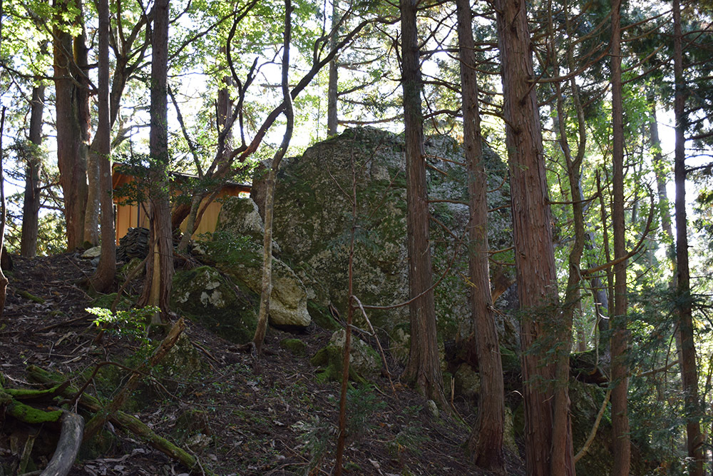 朽木城の詰城・西山城攻城記。 <前編> 登山口~南出曲輪~愛宕神社_e0158128_16482612.jpg