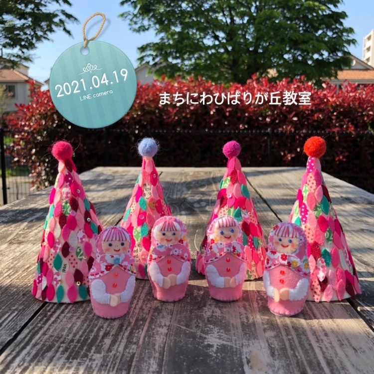 マトリョーシカ手芸教室でした_a0138490_22023193.jpg