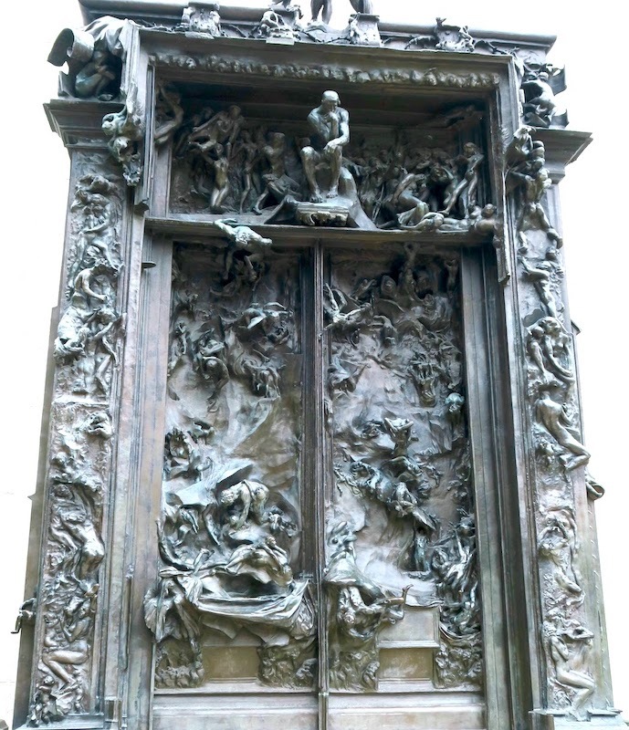 パリのロダン美術館とバラと考える人、『神曲』を思い地獄見やるダンテがモデル_f0234936_22564289.jpg