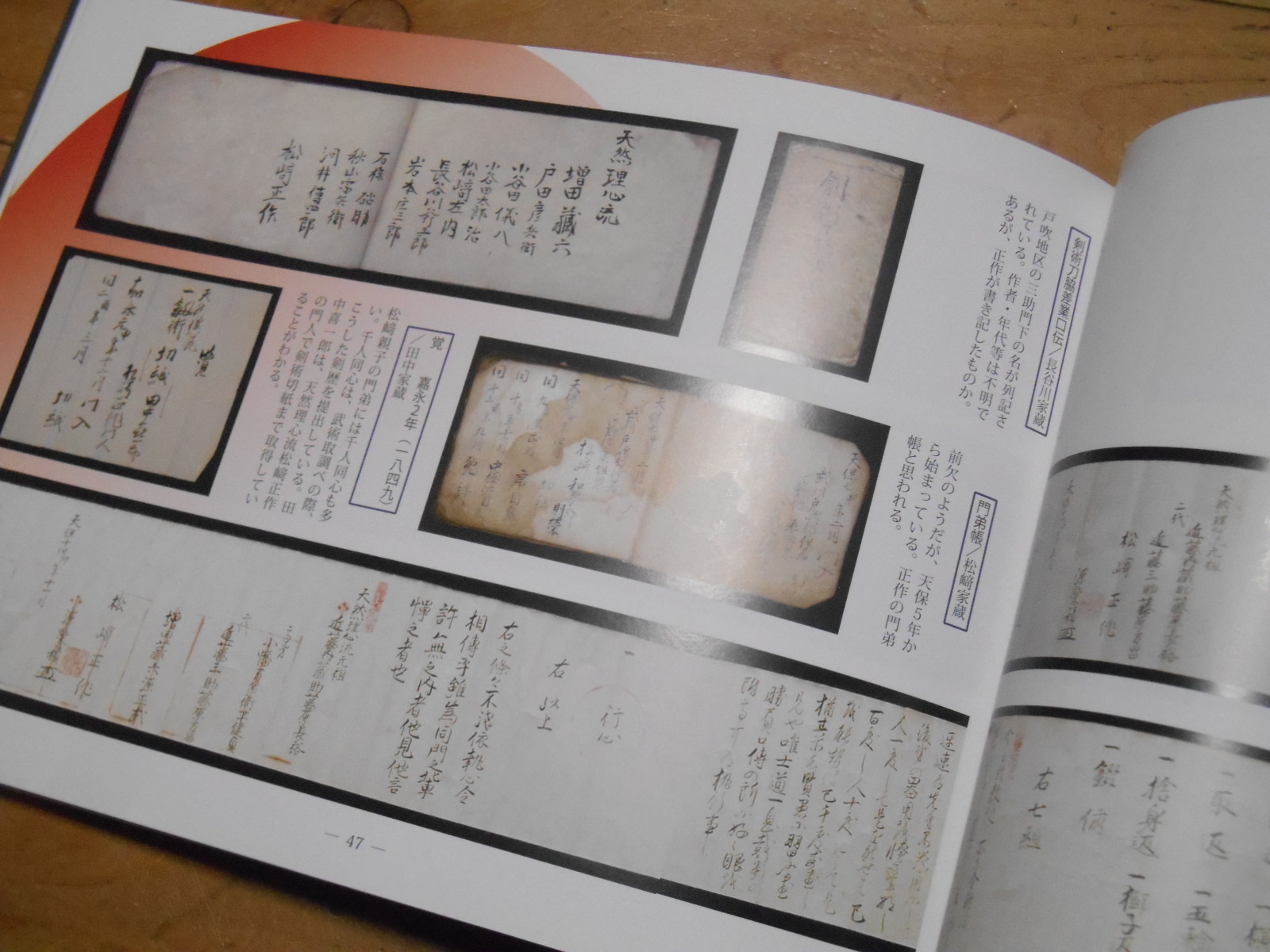 図録『八王子の天然理心流』 : 国際水月塾武術協会