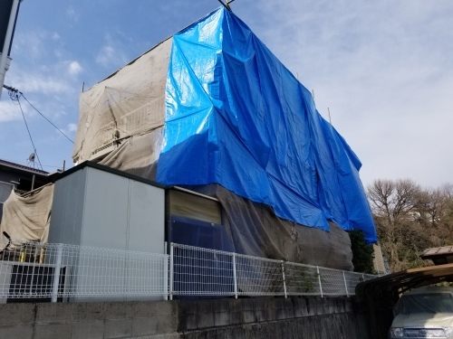廿日市市・S様邸 屋根塗装工事_d0125228_12473113.jpg
