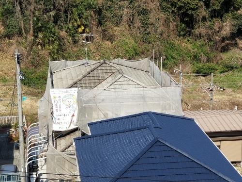 廿日市市・S様邸 屋根塗装工事_d0125228_12491211.jpg