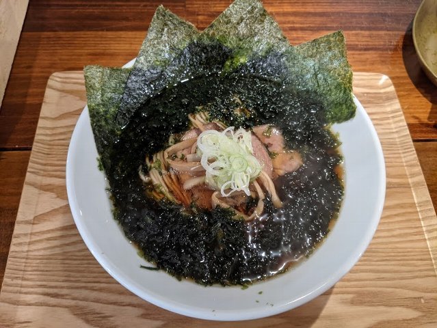 岩海苔まみれ+海苔+にぼしそば醤油:鶴亀(千歳市東雲町2:2021年63杯目)_f0397261_02321865.jpg