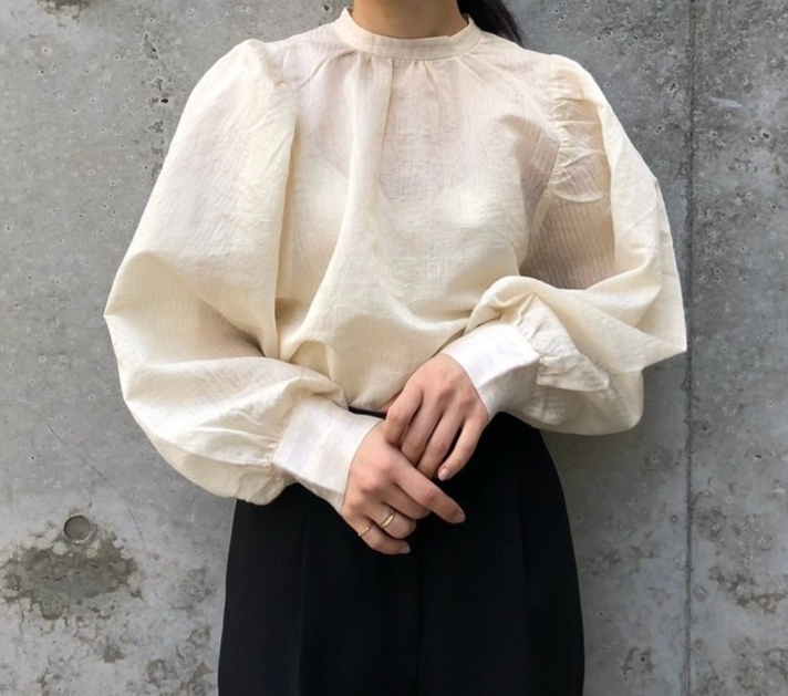 TODAYFUL トゥデイフル TODAYFUL / Embroidery Puff Blouse : dimanche
