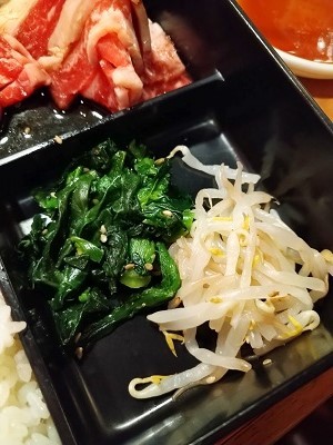 飯田橋 焼肉市場 飯田橋亭のうまみ牛カルビ・なかおちカルビランチ_f0112873_11215650.jpg