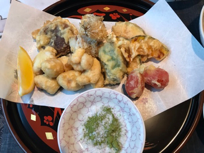 鯛の白子の天ぷら 赤甘鯛の鱗揚げ 塩締め やせっぽちソプラノのキッチン2 鯛の白子の天ぷら 赤甘鯛の鱗揚げ 塩締め やせっぽちソプラノのキッチン2