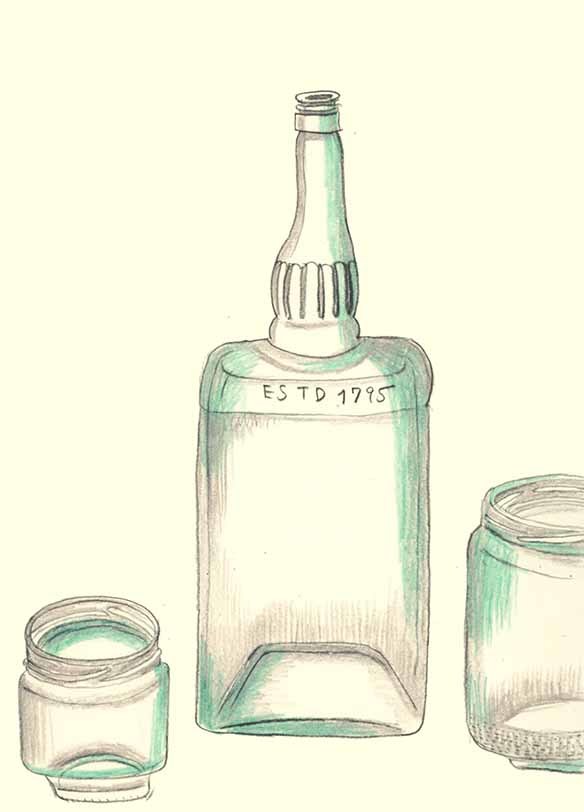 空き瓶 イラスト Yukaiの暮らしを愉しむヒント